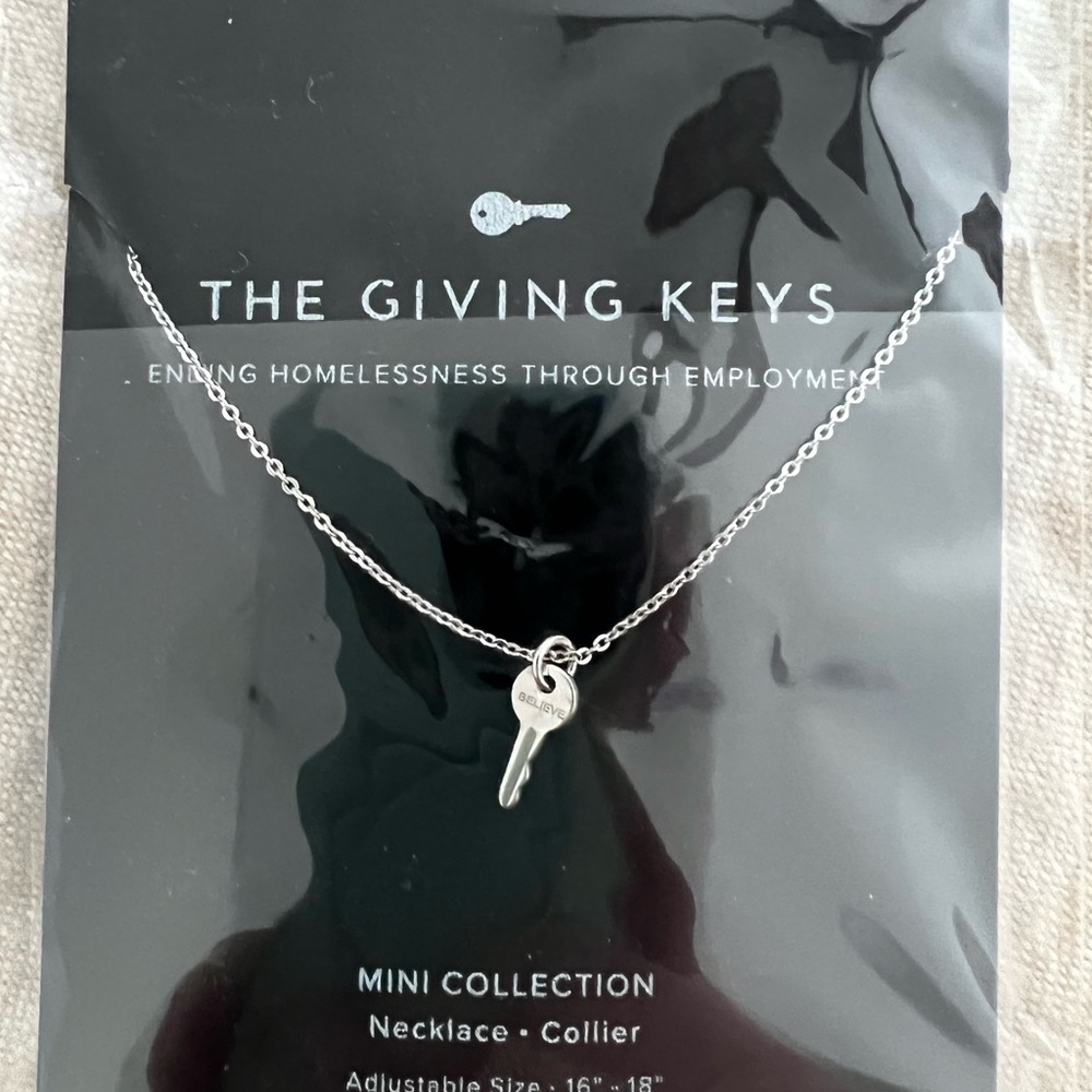 Believe Key Necklace